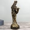 Hand-carved Wealth Goddess Statue Exquisite Lucky Wealth Statue  Business Gifts