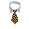 2025 Dog Cat Grooming Cat Striped Bow Tie Animal Striped Bow Tie Collar Pet Adjustable Christmas Cat Collar Pet Collar