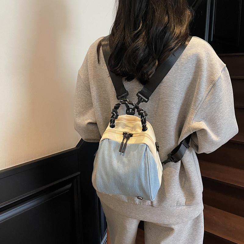 Leisure Solid Color Bag Shoulder Handheld Chest Bag Large Capacity Waterproof