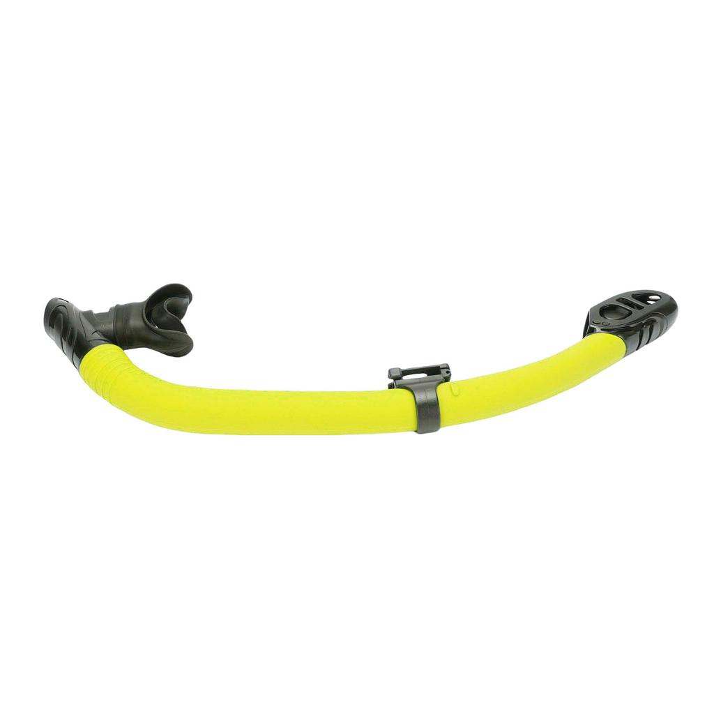 Dual Function Wet Full Dry Diving Snorkel with Bite Valve for Freediving Snorkeling Universal Diving Gear Easy Breath