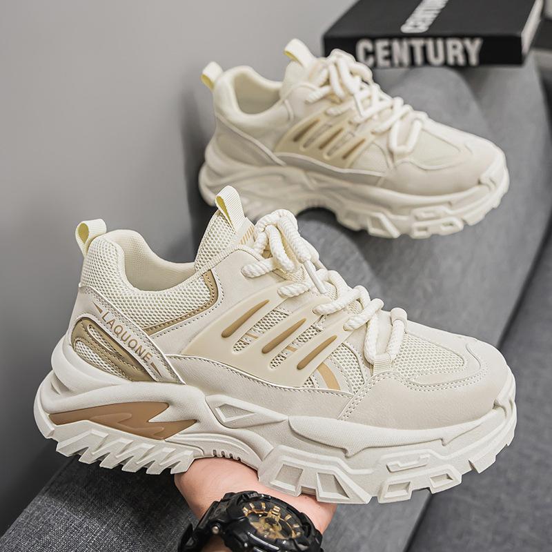 

Летняя мужская обувь дышащая сетка спортивные кроссовки для папы молодежная повседневная обувь мужской тренд универсальные туфли на платформе мужские 44