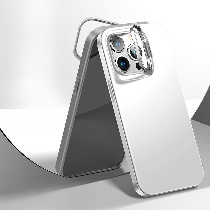 Fashionable Iphone12 Invisible Stand Phone Case Suitable for Apple 13promax Matte Anti-drop Protective Case Mini