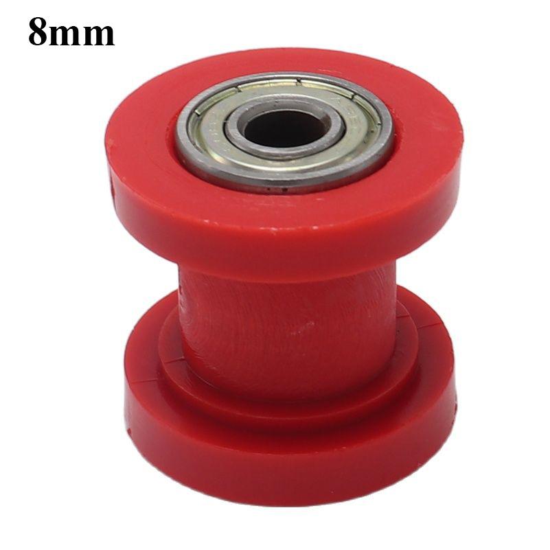 M8 Drive Chain Roller Pulley Wheel Slider Tensioner Wheel Guide For Street Pit Pro Dirt Bike Enduro Motorcycle Motocross CRF 8mm
