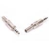 3.5Mm 3 Pole Headphone Replacement Jack Male Plug Soldering Connector