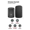 Wireless Doorbell No Battery required Waterproof Self-Powered Door bell Sets Home Outdoor Kinetic Ring Chime Doorbell