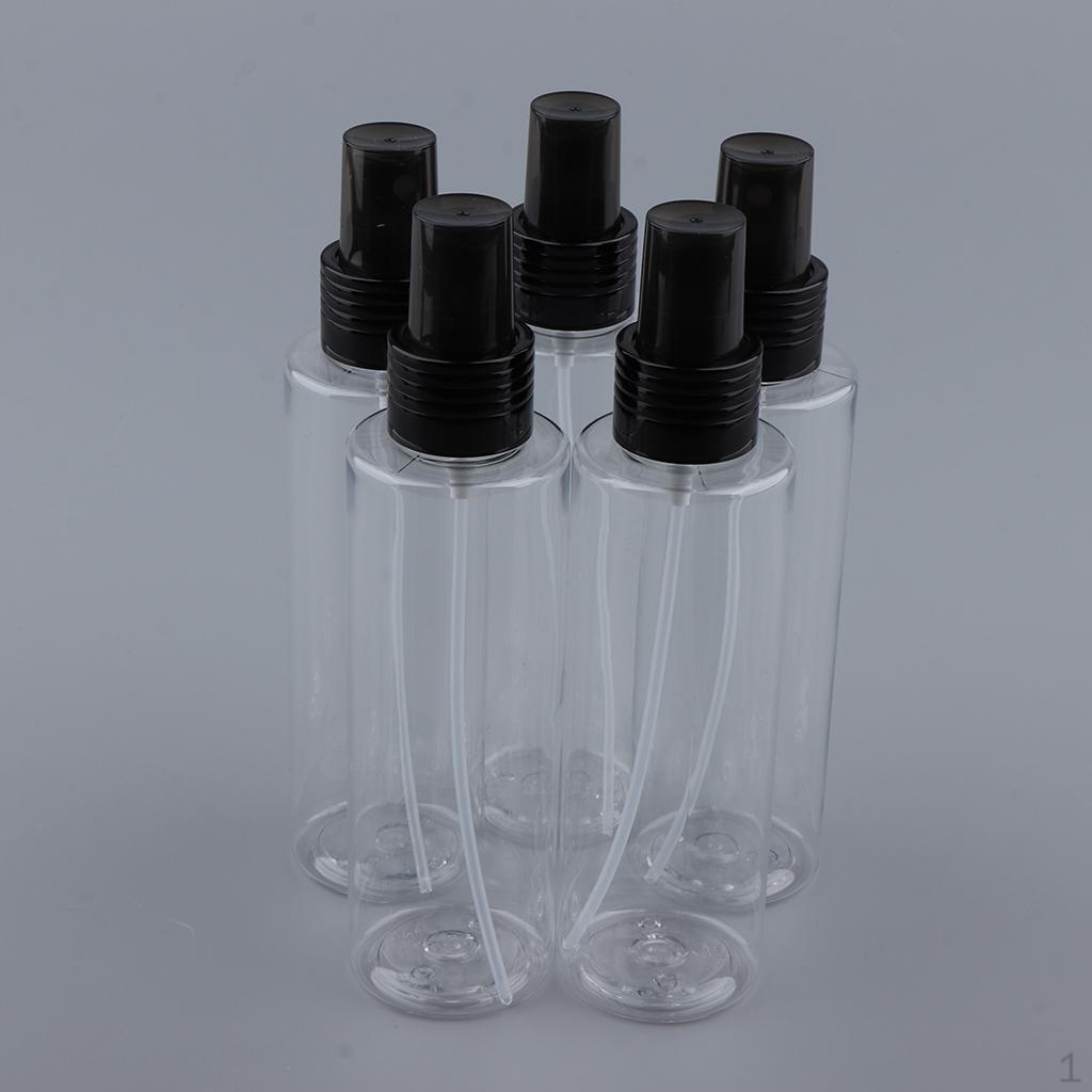 

5 Empty Spray Bottle For Essential Oils Perfume Refillable Fine Mist Sprayer 150ML
