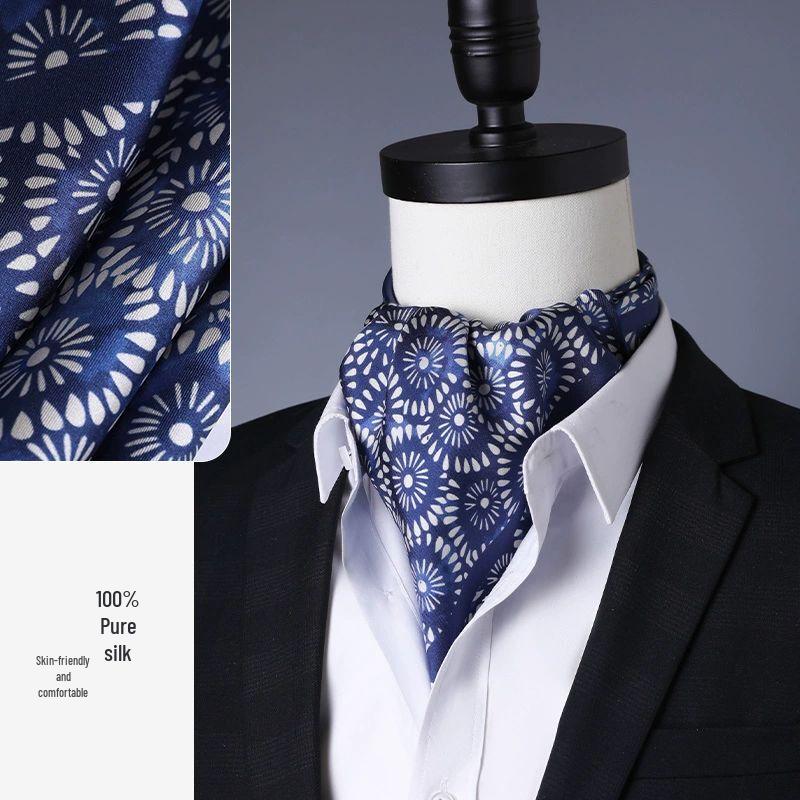 

Men s Twill Silk Scarf & Kerchief 52*52cm