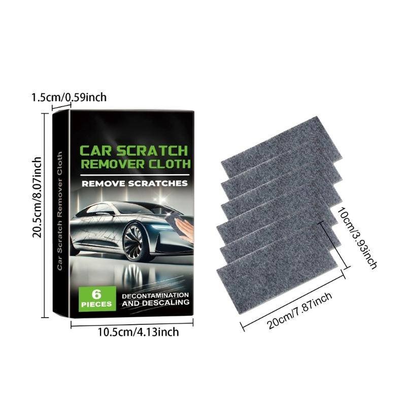 Car Scratch Remover Car Scratch Cleanings Cloth Set, Double Sided Cleaner for Cleaning and Polishing Maintenance Tool