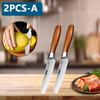 WXCOO Stainless Steel Fruit Slicing Knife For Household Chef Knife 4.7" Ultra Sharp Kitchen Fruit Knife Kitchen Accessories
