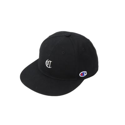 Champion Sports COTTON Big TECH Black Hat, 100% Cotton, USA, Embroidery, MEN'S CAP, WEAVE(R), C3-BG704C, Men's,