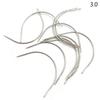 Price C Type Needle Curved Needles Salon Styling Tools Not Rusty Weaving Hair Extension Needles