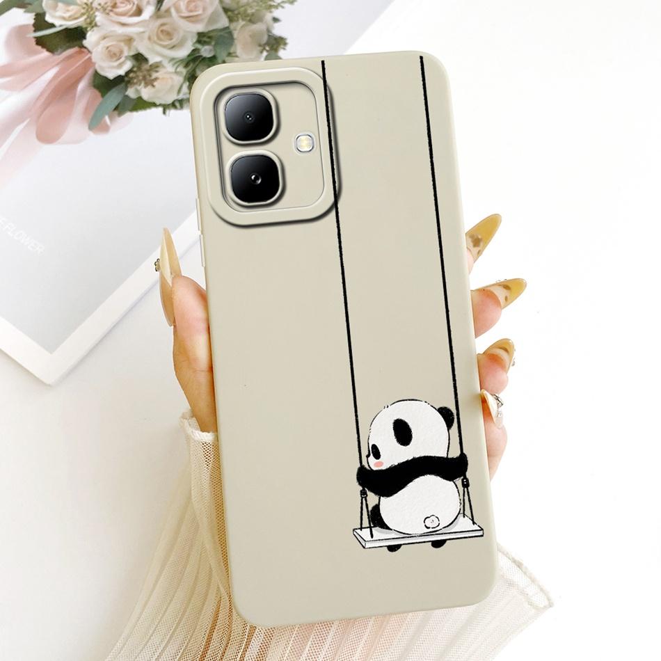 For Infinix Smart 20 2026 Cute Cat Flower Cartoon Phone Case For Infinix Smart20 X6840 X6840B Soft Silicone Covers Bumpers