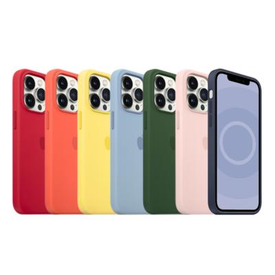 Apple iPhone 13Pro Case Animation Magsafe Liquid Silicone Magnetic Case For iPhone 13mini Wireless Charging Protect Cover