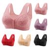 Underwear Women's Sleep Gathering Front Buckle Without Steel Ring Vest Bra