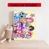 Saja Boys 5D Diy Diamond Painting Round Diamond Mosaic Suitable For Beginners Diamond Painting Rhinestones Gift Frameless