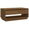 Coffee Tables Coffee Table Brown Oak 102.5X55x44 Cm Engineered Wood
