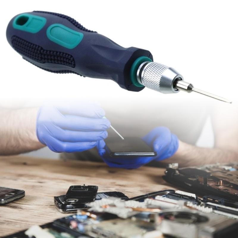 Universal Phone Repair Handle 5MM Handle Screwdriver Bit Consistent With Multiple Tools Never Slip Design