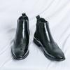 Fashion Fashion Brand Casual Leather Men Chelsea Boots  British Style Dress Ankle Boots Leisure Walk Business Brogue Shoes Walking Shoes