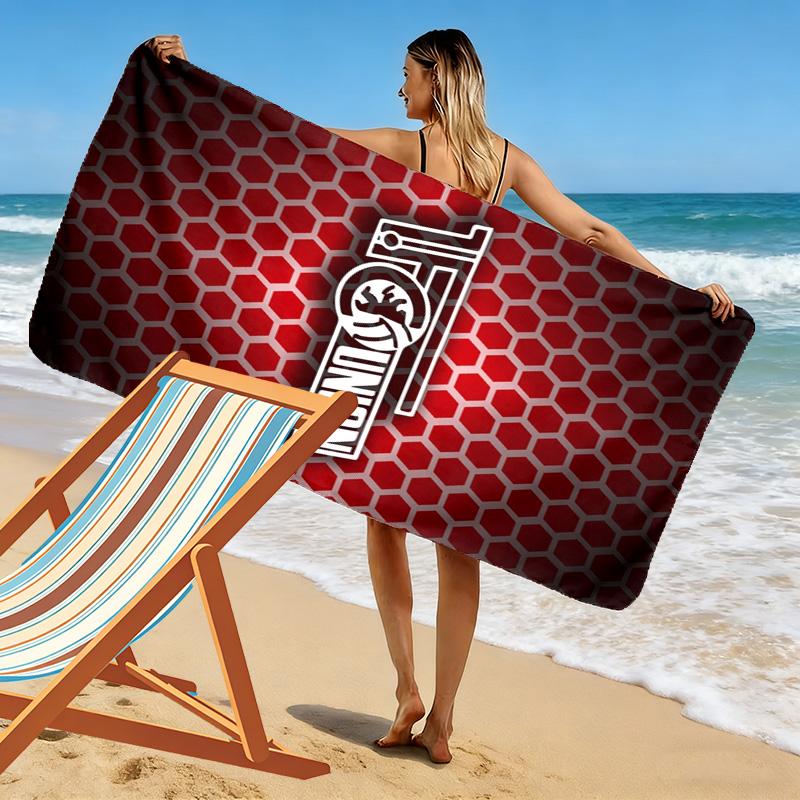Asciugamano da Spiaggia Union Berlin, Asciugamano Grande Morbido Asciugatura Rapida per Spiaggia Campeggio Nuoto