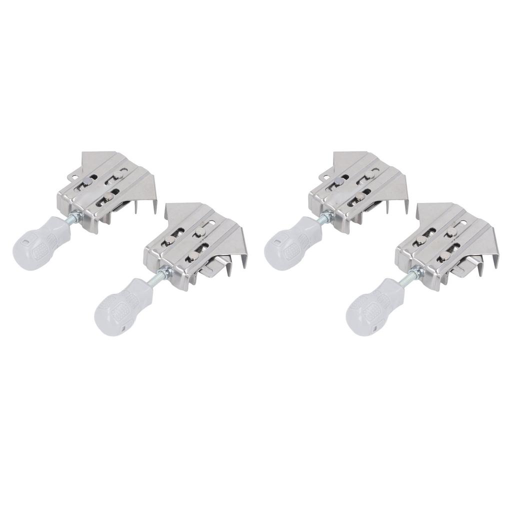 4PCS Right Corner Clamp Thickened Stainless Steel Open Type 90 Degree Clamp Woodworking Splicing Too