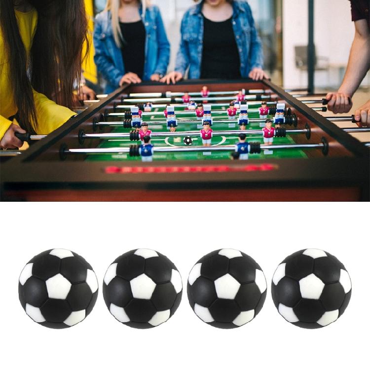 Table Soccer Foosballs | Replacement 4 Pack | Mini Table Tabletop Games Ball