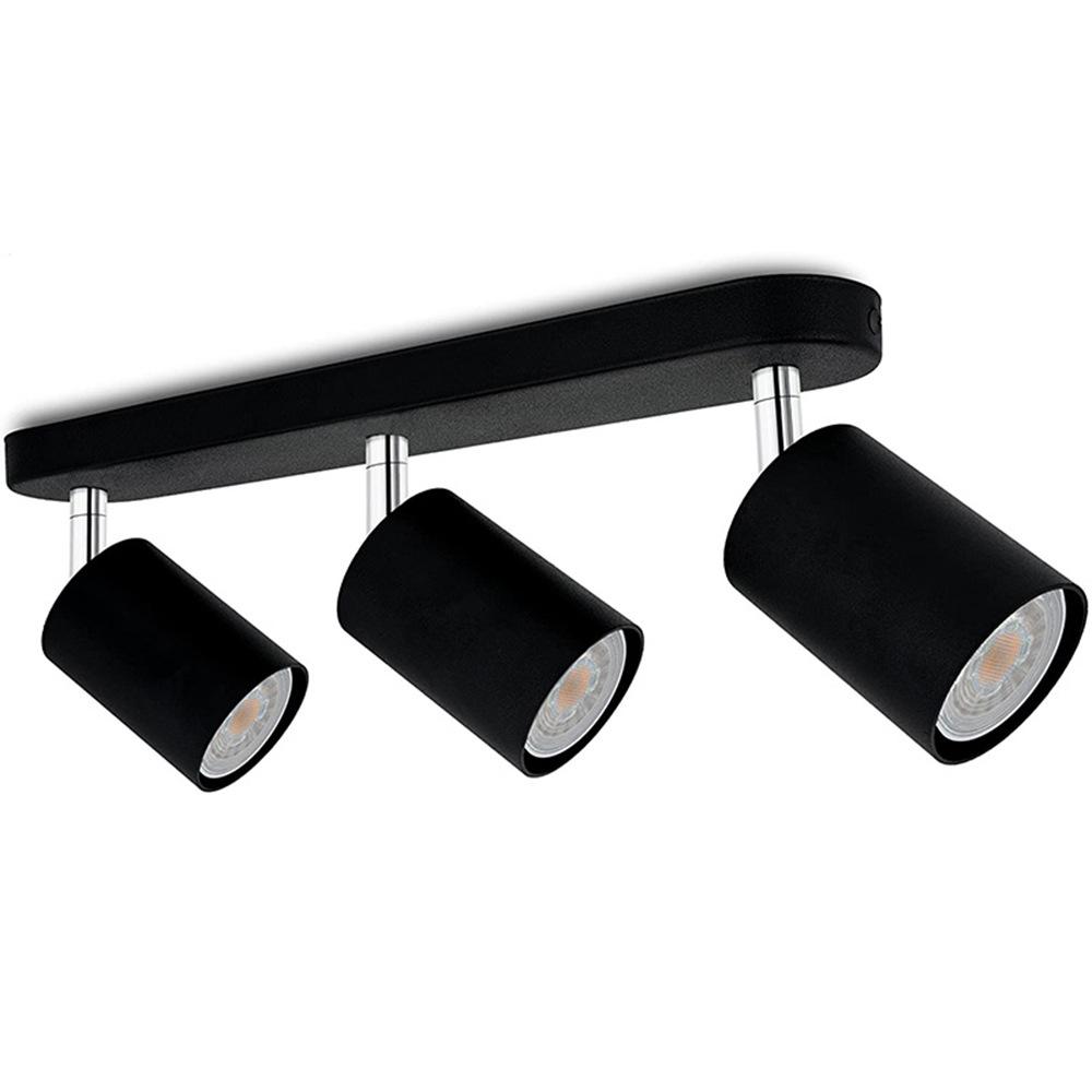 GU10 LED Ceiling Spotlight, House Decoration, Indoor Light Fixture, Corridor, Shop Ceiling Track Lamp, Angles Adjustable Decor