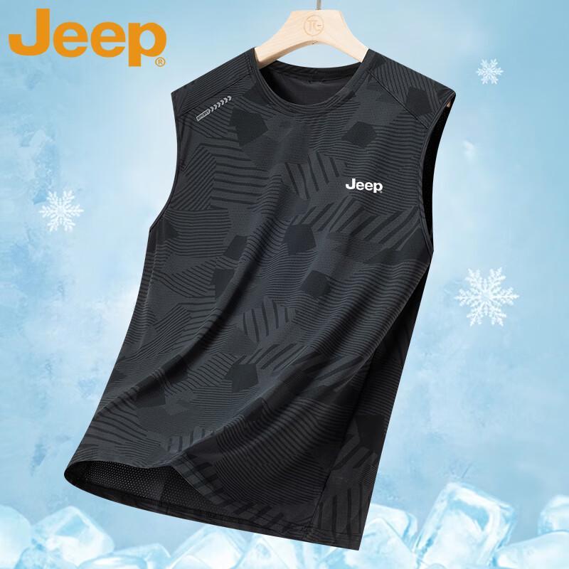 JEEP Men s Ice-Cool Quick-Dry Sports Vest 6XL