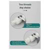 In-Wall Bathroom Water Tank Fitting with G3/8inch Hanging Toilet Water Valve Accessory
