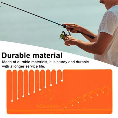 Carp Fishing Hair Gauge Portable Lightweight Multi-purpose Hair Rig Measurement Tool Fishing Hook Line Tightener Fishing Accessories