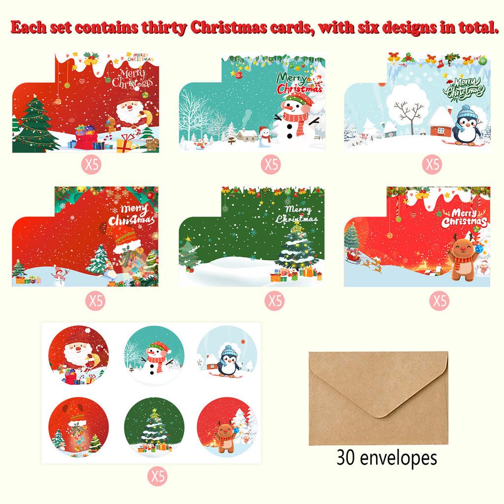 Christmas Money Card Envelope With Santa Claus Print For Holiday Cash Present And Party Decor