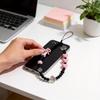 Girls Heartbeat Pvc Cute Phone Lanyard With Handcrafted Design For Couples