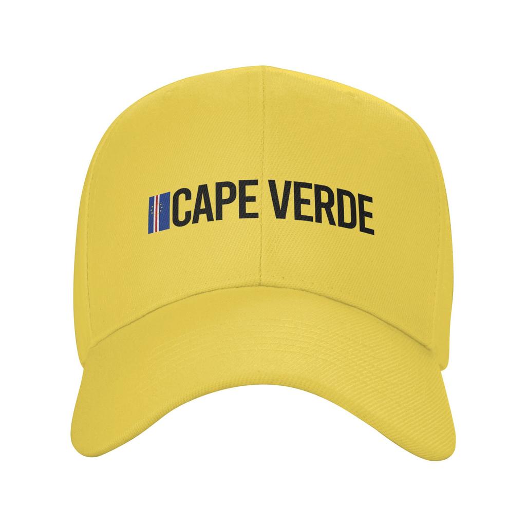 Cape Verde Country Flag Collection  Cap For Men Women Trendy Baseball Cap  Trucker Hat Casual Headewear Adjustable Fit