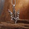 Classic Popular Anchor Trident Pendant Necklace for Men and Women Hip-Hop Rock Trend Nordic Jewelry