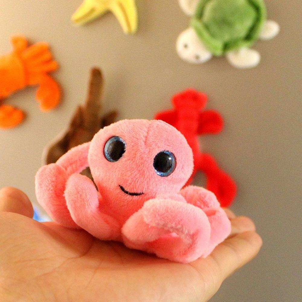 Bumbac PP/Păpușă Magnet Decor Frigider Animale Marine Autocolante Frigider 3D Decorațiune