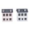 1:12 Dollhouse Dolls Miniature House Mini Villa Miniature Doll House Model  Children Toys