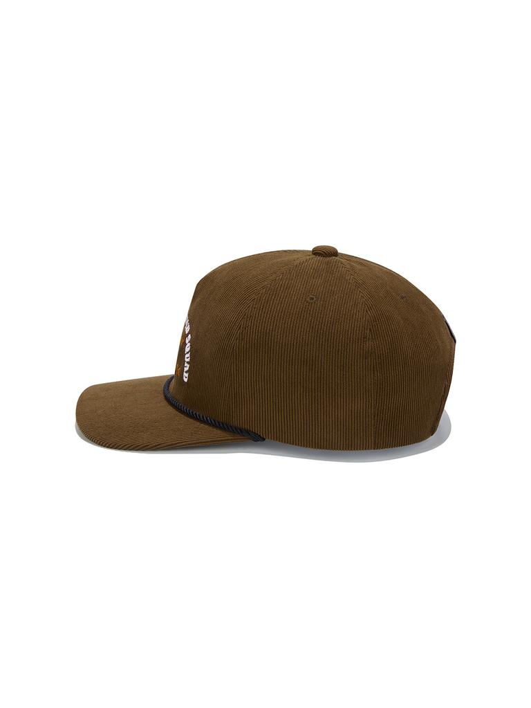 Jeimiweseuteu Corduroy Trucker Ball Cap (Brown)