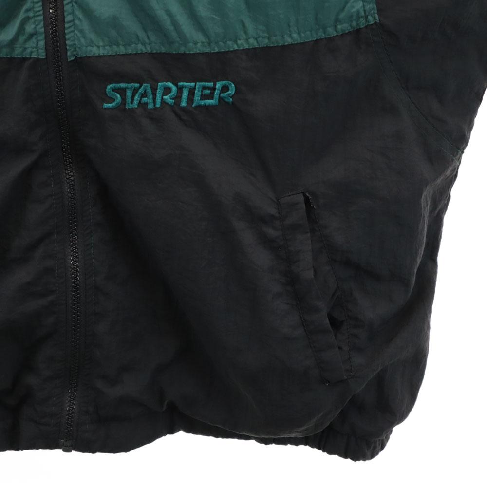 STARTER Zip jacket L green Men's Used