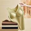 with Chest Pad Thermal Vest Underwear Bottoming Camisole Breathable Heating Vest Top  Autumn Winter