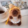 Plush Capybara Toy Keychain Creative Adorable Pendant Collectors Gifts Dolls
