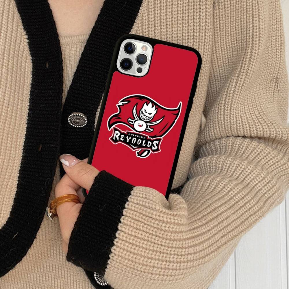 

Fashion S-Spitfire Skateboard For IPhone 17 16 15 14 13 12 11 Mini Pro Max Plus PC+TPU Back Phone Cover iPhone 13pro max