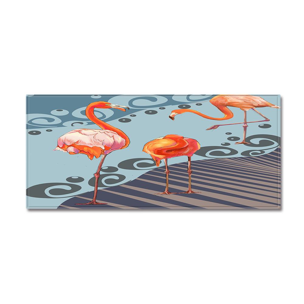 Kitchen Long Flamingo Floor Mat Doormat Carpet Floor Mat