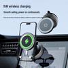 15W Fast Charging Magnetic Wireless Car Phone Holder for Dashboard Use