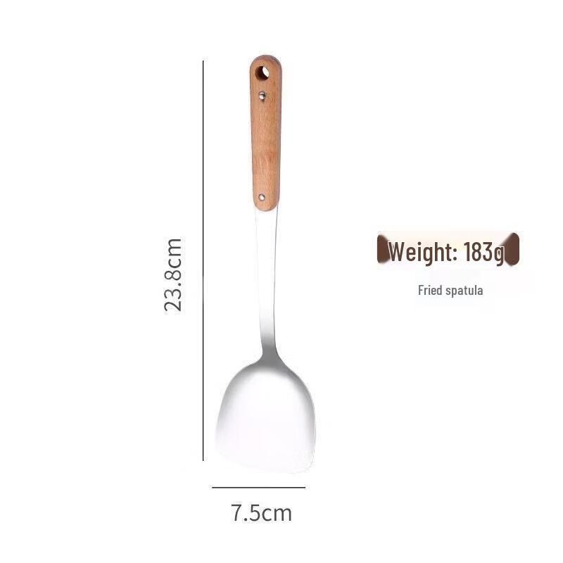 Wutuo Niemagnetyczny Zestaw Garnków i Przyborów Kuchennych ze Stali Nierdzewnej 7-częściowy