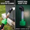 Plastic AC Condensate Drain Unclogger Universal Vacuum Unclog Connector Tool  Cooling System