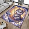 1PC Moon Starry Night Non-Slip Floor Carpet Compatible for Office&Living Room&Bedroom&Dining Room -  Soft & Pattern-G0400