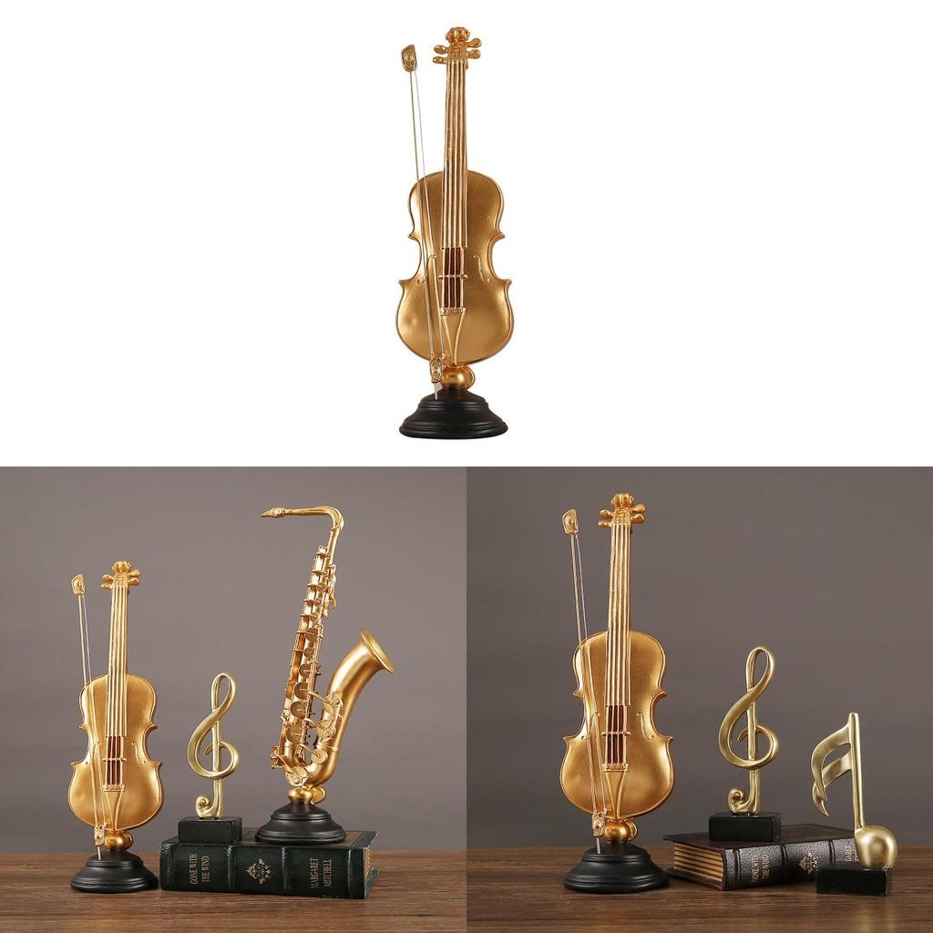 Classic And Violin Saxophone Resin Art Piece For Modern Home And Occasions Gift