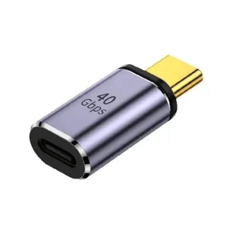

Магнитный адаптер USB4.0 Thunderbolt 3 USB C - Type C 40 Гбит/с 100 Вт для быстрой зарядки Магнитный кабель-конвертер 8K USB Type C адаптер Straight Adapter