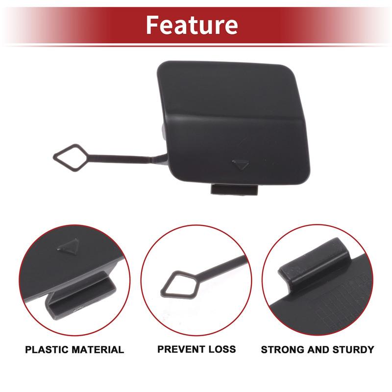 X Autohaux Front Car Tow Hook Cover Cap for BMW F20 116i 118i 120i 125i No.51117292947