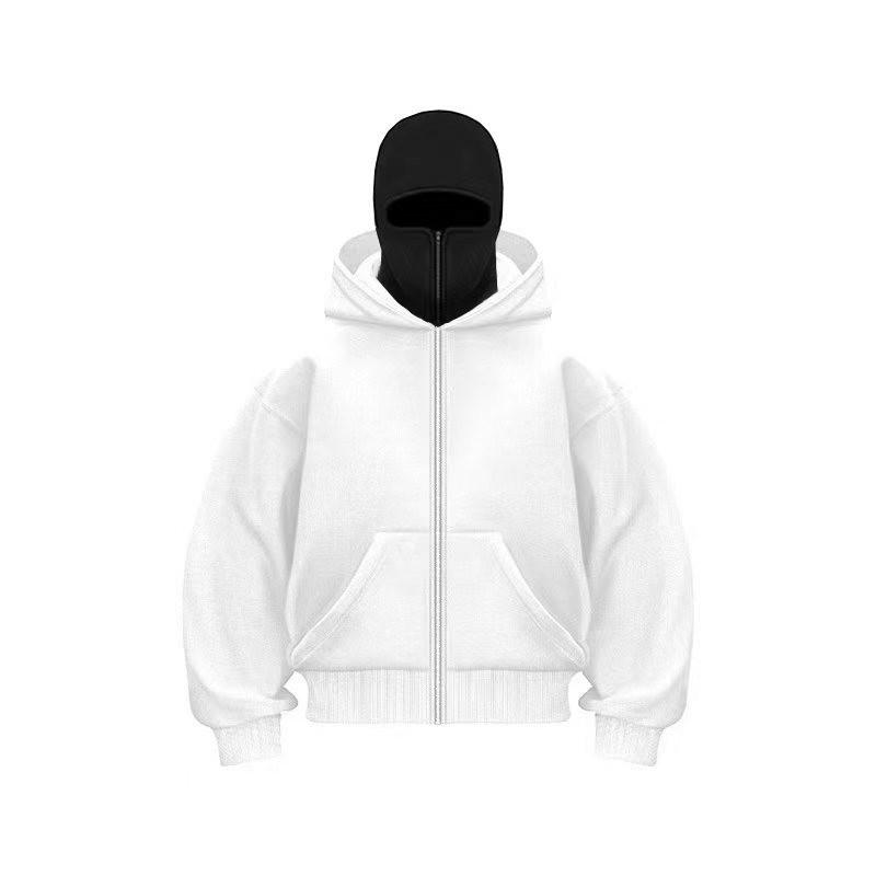 Autumn Double Hood Zipper Jacket - Unisex Trendy Hoodie for Couples S