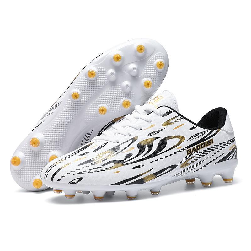 Small size soccer shoes AG long spikes broken nails for boys and girls children and adolescents students professional competition training sneakers